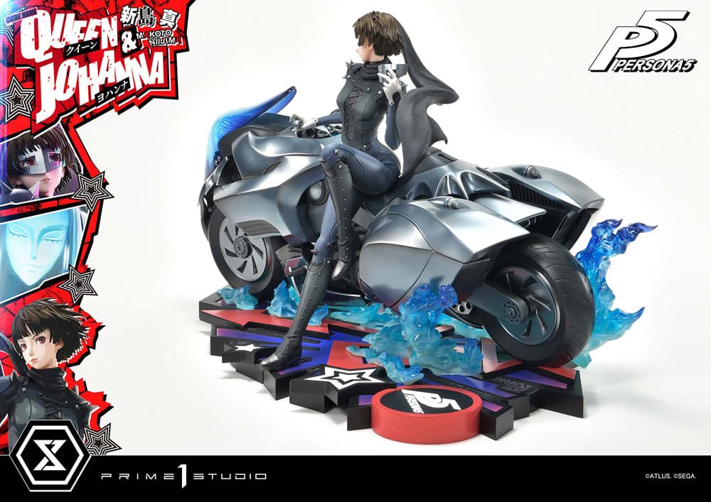 Persona 5 Premium Masterline Series Statue 1/4 Makoto Niijima "Queen" & Johanna Bonus Version 42 cm Scalefiguren Yokina