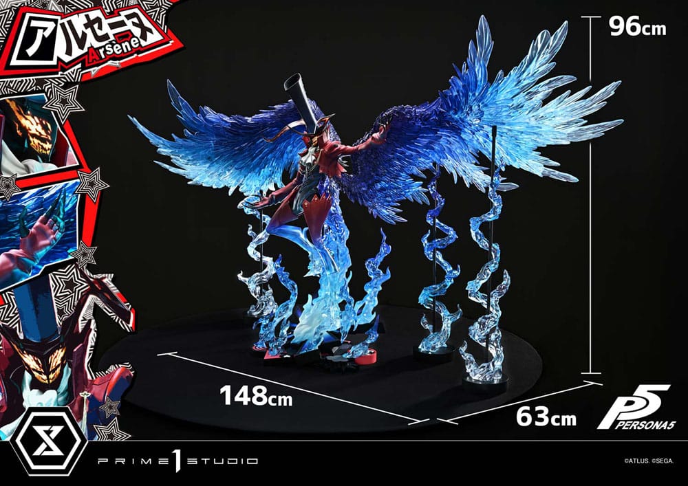 Persona 5 Premium Masterline Series Statue 1/4 Arsène Bonus Version 96 cm Scalefiguren Yokina