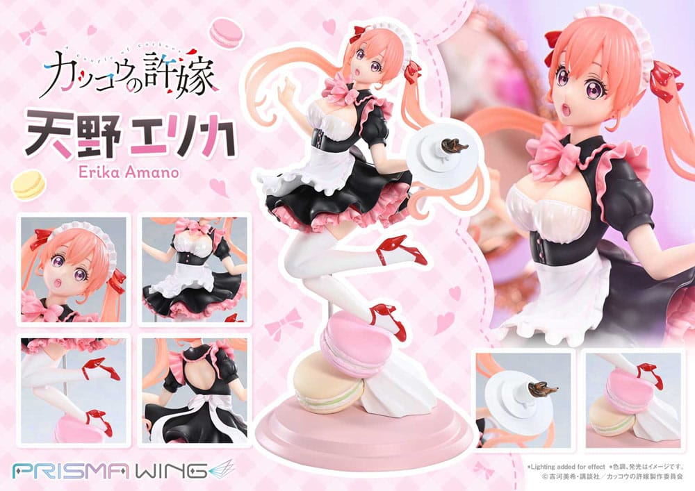 A Couple of Cuckoos Prisma Wing PVC Statue 1/7 Erika Amano 24 cm Scalefiguren Yokina