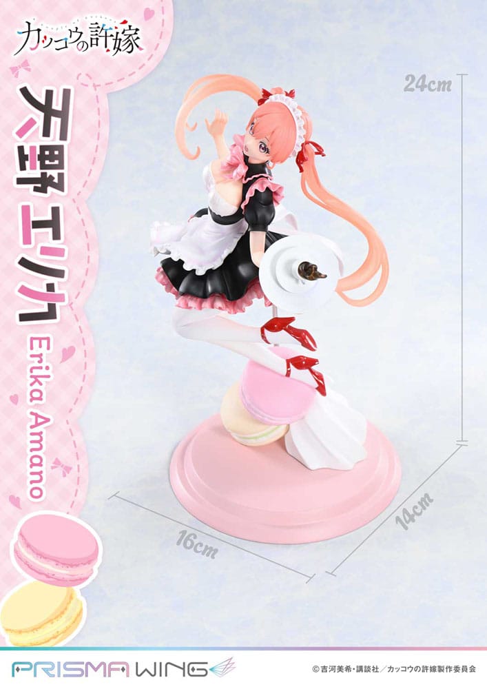 A Couple of Cuckoos Prisma Wing PVC Statue 1/7 Erika Amano 24 cm Scalefiguren Yokina