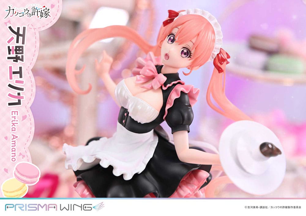 A Couple of Cuckoos Prisma Wing PVC Statue 1/7 Erika Amano 24 cm Scalefiguren Yokina