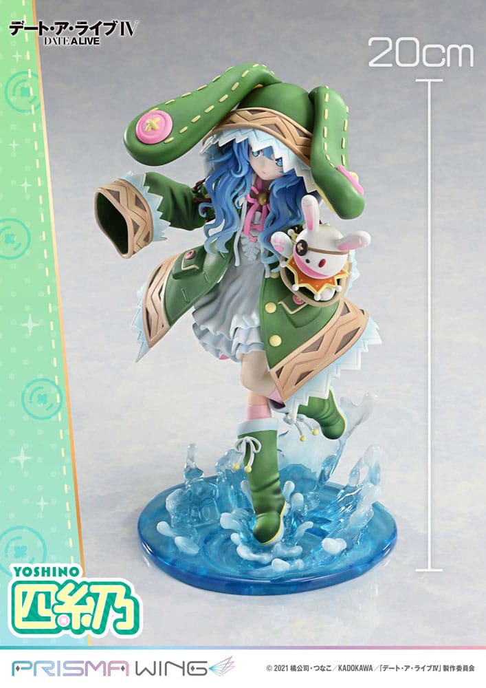 Date A Live Prisma Wing PVC Statue 1/7 Yoshino 20 cm Scalefiguren Yokina