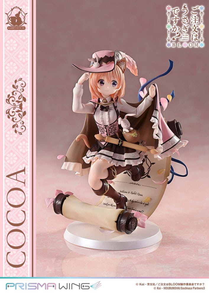 Is the Order a Rabbit? Bloom Prisma Wing PVC Statue 1/7 Cocoa 21 cm Scalefiguren Yokina