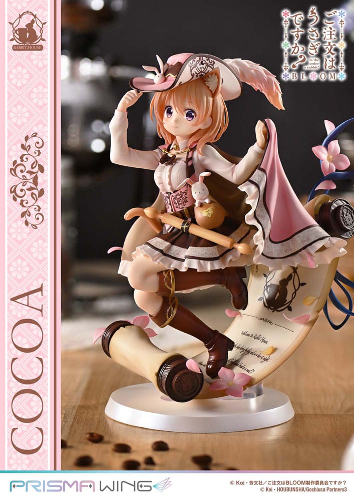 Is the Order a Rabbit? Bloom Prisma Wing PVC Statue 1/7 Cocoa 21 cm Scalefiguren Yokina