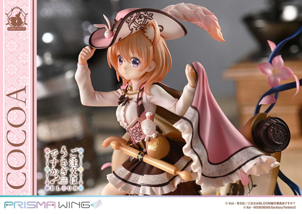 Is the Order a Rabbit? Bloom Prisma Wing PVC Statue 1/7 Cocoa 21 cm Scalefiguren Yokina