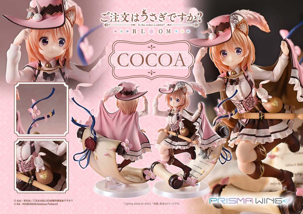 Is the Order a Rabbit? Bloom Prisma Wing PVC Statue 1/7 Cocoa 21 cm Scalefiguren Yokina