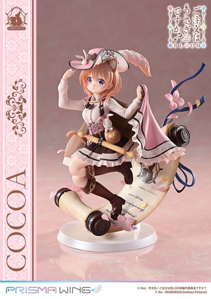 Is the Order a Rabbit? Bloom Prisma Wing PVC Statue 1/7 Cocoa 21 cm Scalefiguren Yokina
