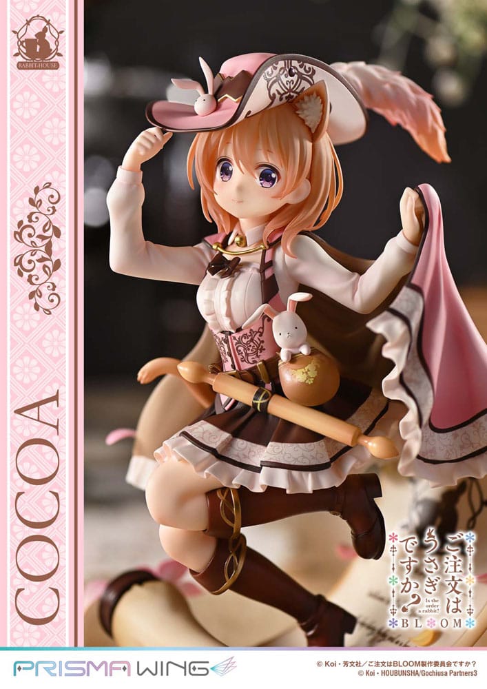 Is the Order a Rabbit? Bloom Prisma Wing PVC Statue 1/7 Cocoa 21 cm Scalefiguren Yokina
