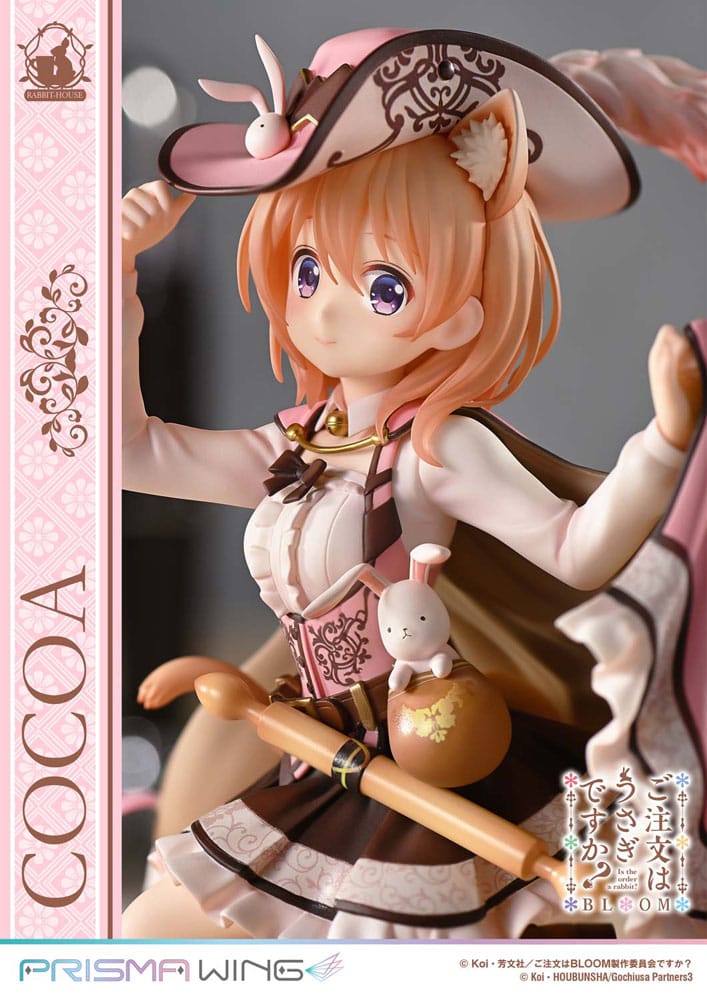 Is the Order a Rabbit? Bloom Prisma Wing PVC Statue 1/7 Cocoa 21 cm Scalefiguren Yokina
