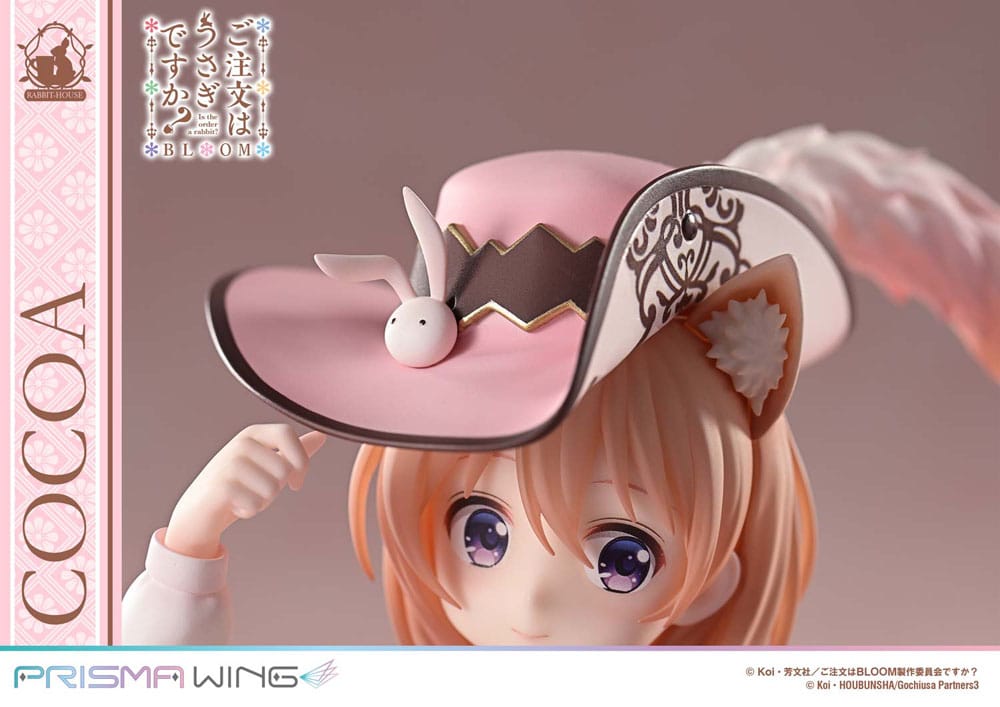 Is the Order a Rabbit? Bloom Prisma Wing PVC Statue 1/7 Cocoa 21 cm Scalefiguren Yokina