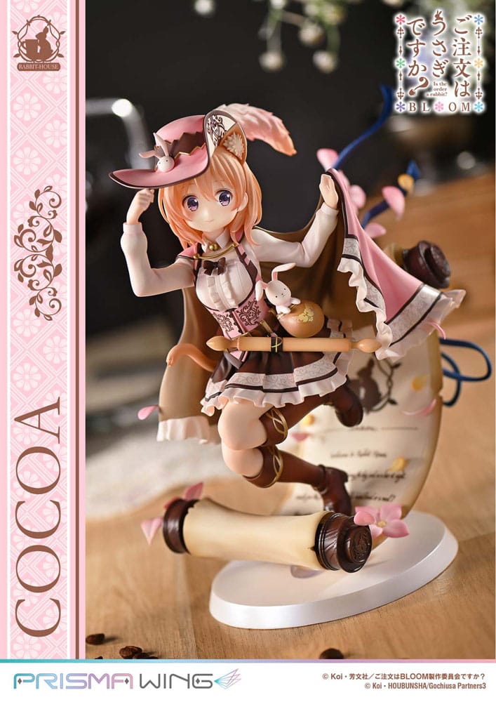 Is the Order a Rabbit? Bloom Prisma Wing PVC Statue 1/7 Cocoa 21 cm Scalefiguren Yokina