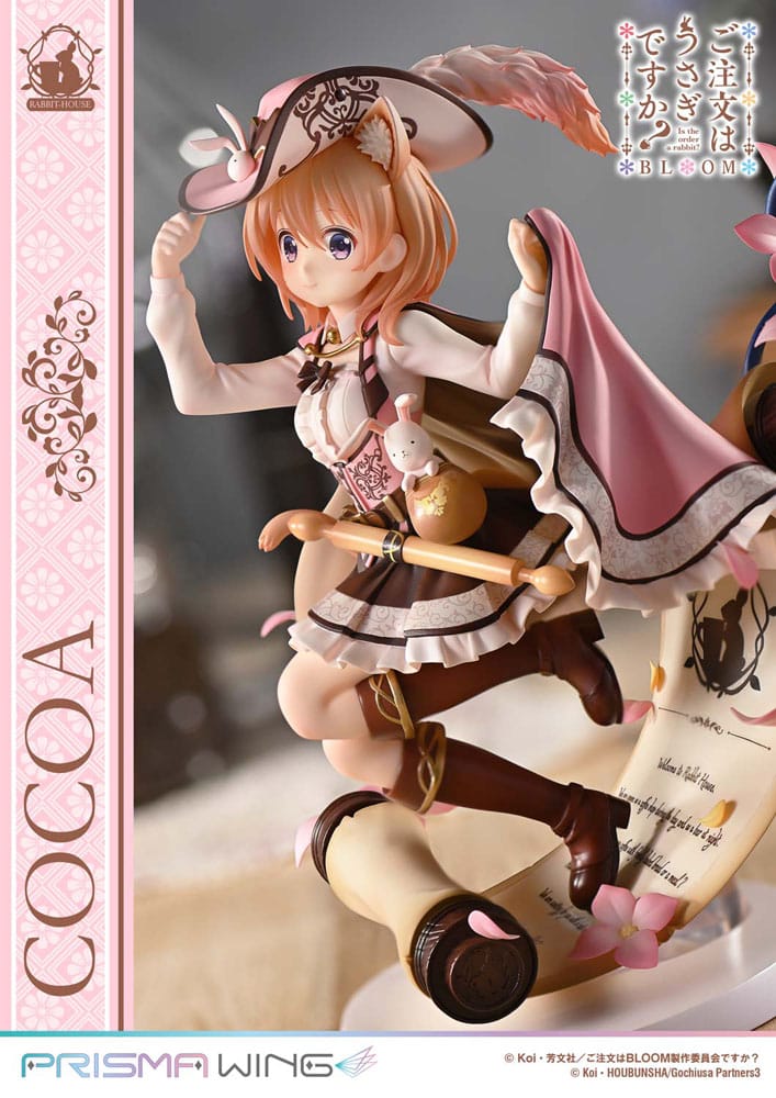 Is the Order a Rabbit? Bloom Prisma Wing PVC Statue 1/7 Cocoa 21 cm Scalefiguren Yokina