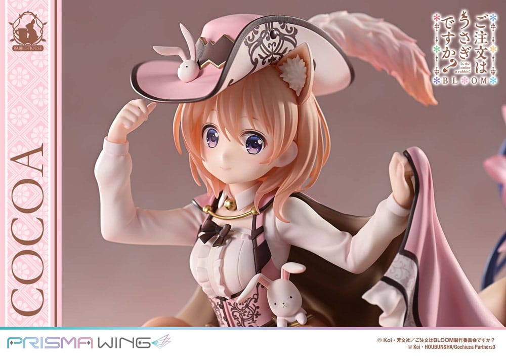 Is the Order a Rabbit? Bloom Prisma Wing PVC Statue 1/7 Cocoa 21 cm Scalefiguren Yokina