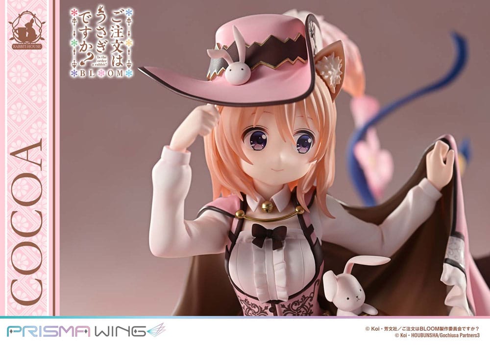 Is the Order a Rabbit? Bloom Prisma Wing PVC Statue 1/7 Cocoa 21 cm Scalefiguren Yokina