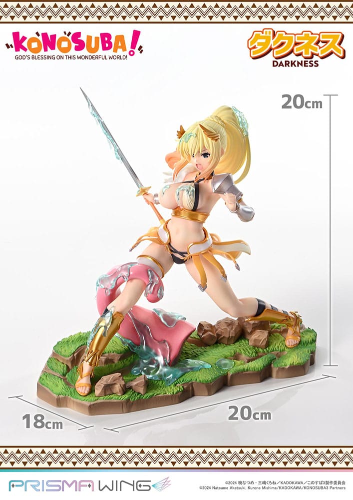 Konosuba - God's blessing on this wonderful world! Prisma Wing PVC Statue 1/7 Darkness 20 cm Scalefiguren Yokina