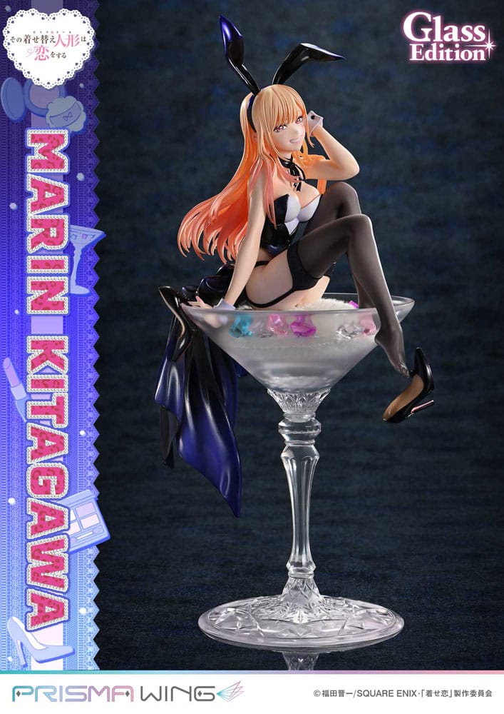 My Dress-Up Darling Prisma Wing PVC Statue 1/7 Marin Kitagawa Glass Edition 29 cm Scalefiguren Yokina