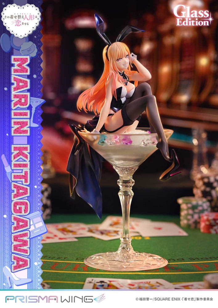 My Dress-Up Darling Prisma Wing PVC Statue 1/7 Marin Kitagawa Glass Edition 29 cm Scalefiguren Yokina