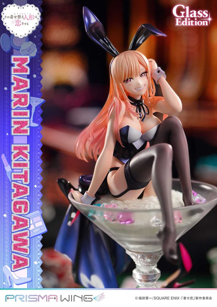 My Dress-Up Darling Prisma Wing PVC Statue 1/7 Marin Kitagawa Glass Edition 29 cm Scalefiguren Yokina