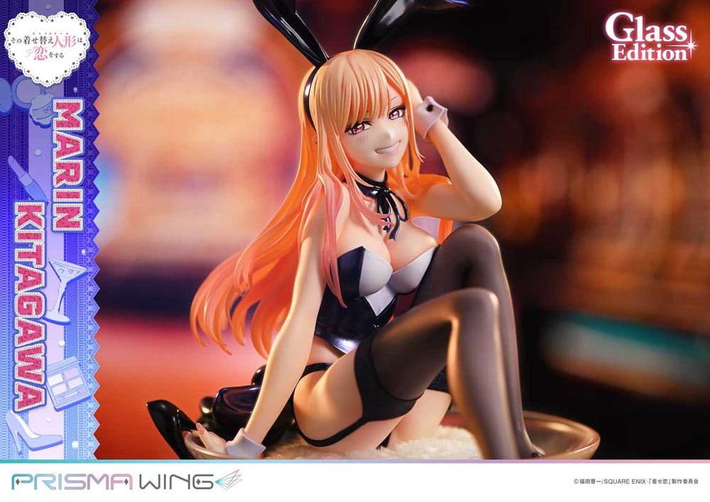 My Dress-Up Darling Prisma Wing PVC Statue 1/7 Marin Kitagawa Glass Edition 29 cm Scalefiguren Yokina