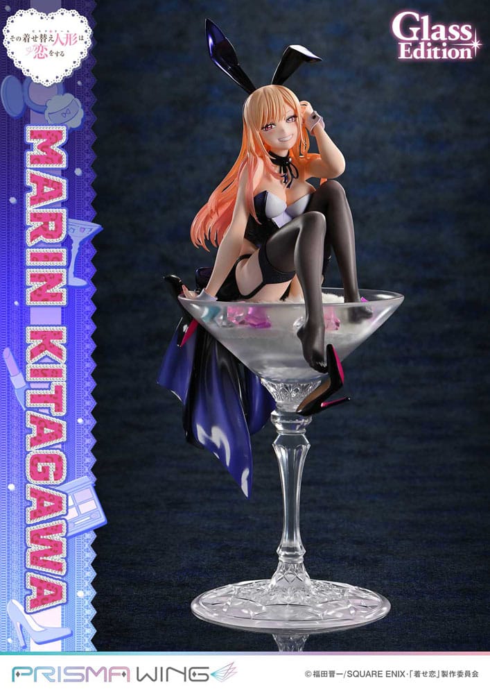 My Dress-Up Darling Prisma Wing PVC Statue 1/7 Marin Kitagawa Glass Edition 29 cm Scalefiguren Yokina