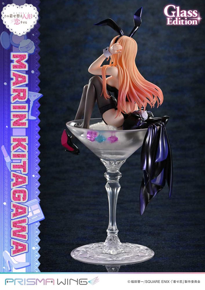 My Dress-Up Darling Prisma Wing PVC Statue 1/7 Marin Kitagawa Glass Edition 29 cm Scalefiguren Yokina