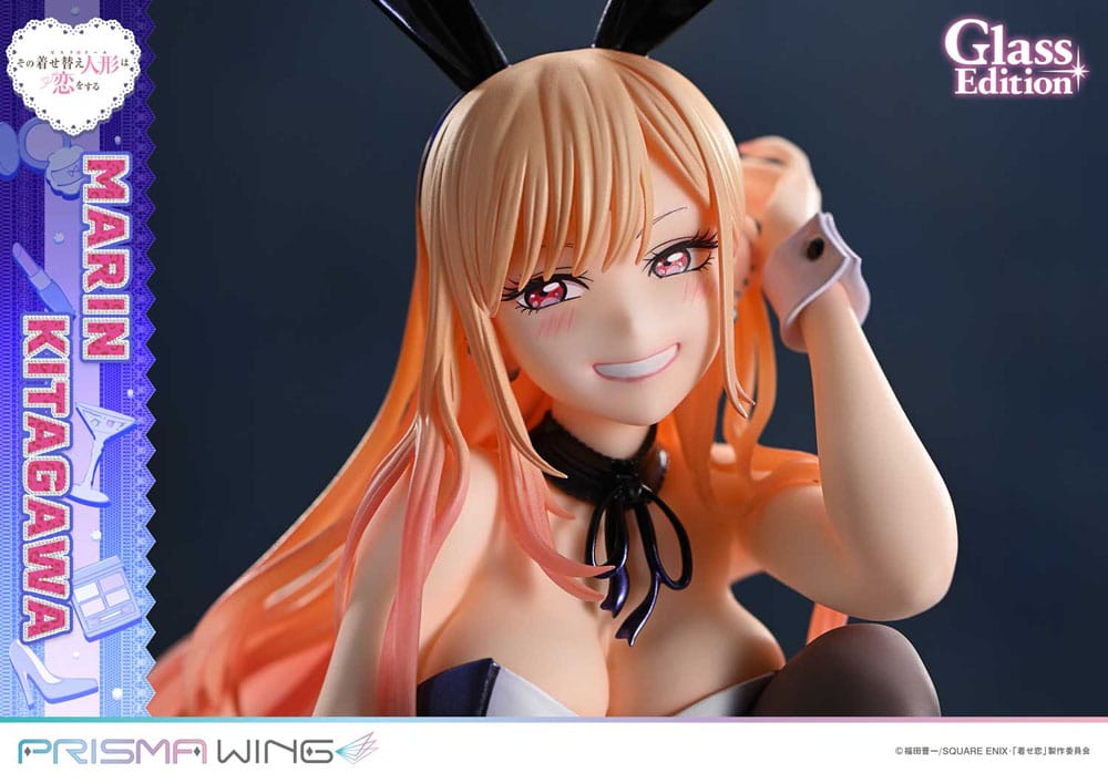 My Dress-Up Darling Prisma Wing PVC Statue 1/7 Marin Kitagawa Glass Edition 29 cm Scalefiguren Yokina