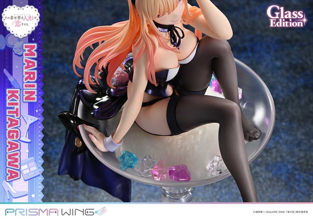 My Dress-Up Darling Prisma Wing PVC Statue 1/7 Marin Kitagawa Glass Edition 29 cm Scalefiguren Yokina