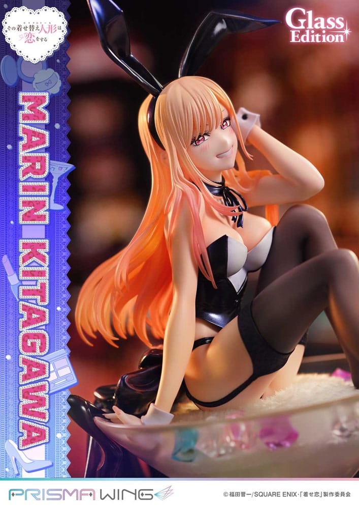 My Dress-Up Darling Prisma Wing PVC Statue 1/7 Marin Kitagawa Glass Edition 29 cm Scalefiguren Yokina