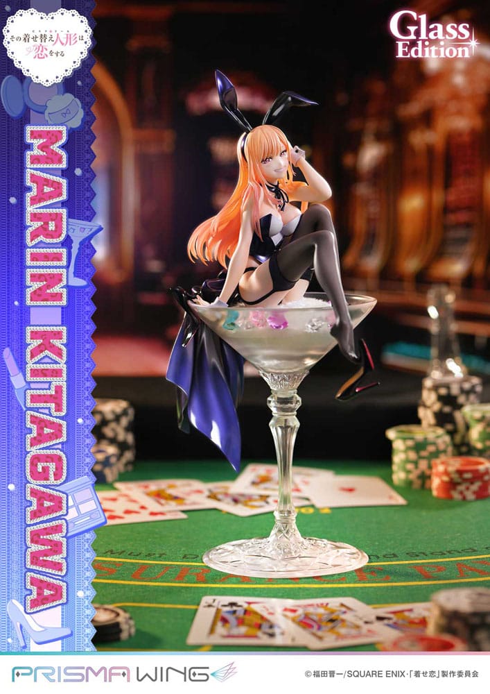My Dress-Up Darling Prisma Wing PVC Statue 1/7 Marin Kitagawa Glass Edition 29 cm Scalefiguren Yokina
