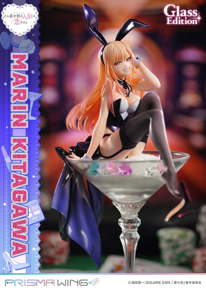 My Dress-Up Darling Prisma Wing PVC Statue 1/7 Marin Kitagawa Glass Edition 29 cm Scalefiguren Yokina