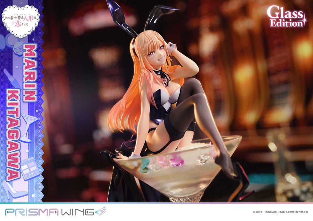 My Dress-Up Darling Prisma Wing PVC Statue 1/7 Marin Kitagawa Glass Edition 29 cm Scalefiguren Yokina