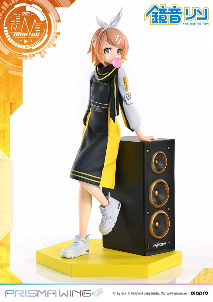 Vocaloid Piapro Characters Prisma Wing PVC Statue 1/7 Kagamine Rin (Art by lack) 21 cm Scalefiguren Yokina