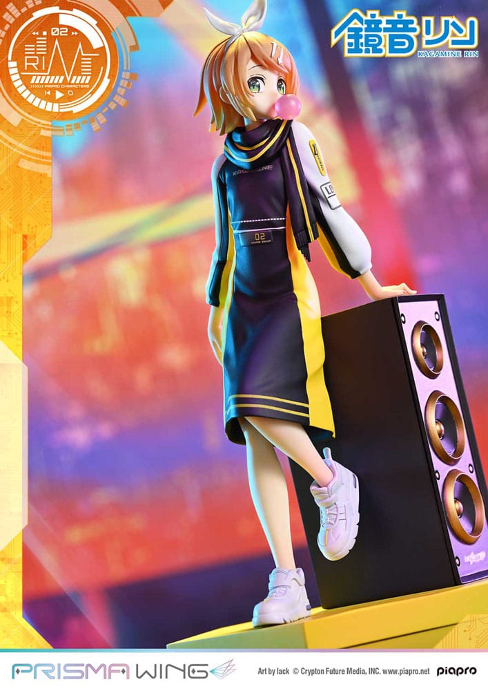Vocaloid Piapro Characters Prisma Wing PVC Statue 1/7 Kagamine Rin (Art by lack) 21 cm Scalefiguren Yokina