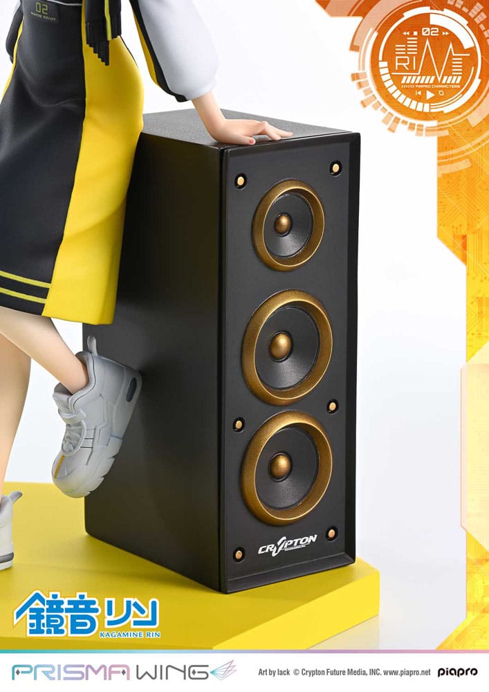 Vocaloid Piapro Characters Prisma Wing PVC Statue 1/7 Kagamine Rin (Art by lack) 21 cm Scalefiguren Yokina