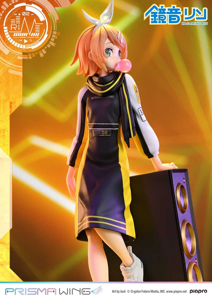 Vocaloid Piapro Characters Prisma Wing PVC Statue 1/7 Kagamine Rin (Art by lack) 21 cm Scalefiguren Yokina