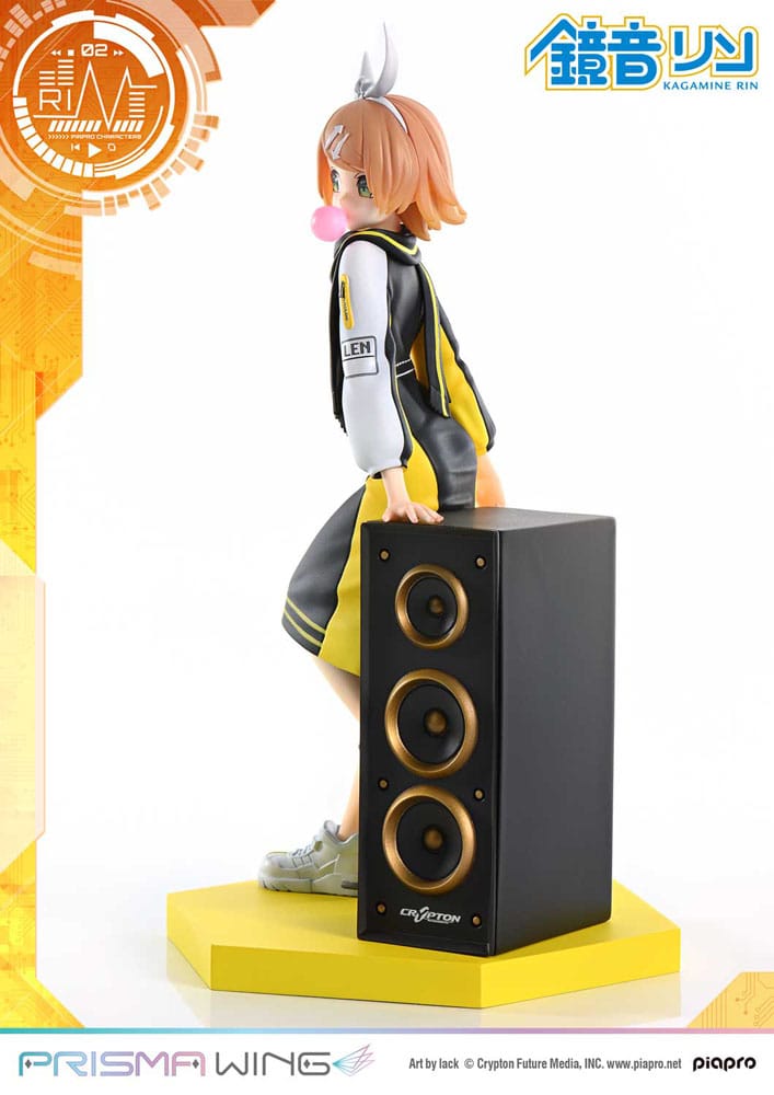 Vocaloid Piapro Characters Prisma Wing PVC Statue 1/7 Kagamine Rin (Art by lack) 21 cm Scalefiguren Yokina