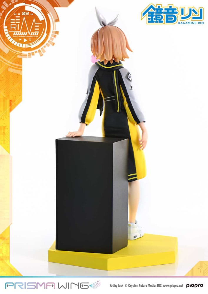 Vocaloid Piapro Characters Prisma Wing PVC Statue 1/7 Kagamine Rin (Art by lack) 21 cm Scalefiguren Yokina