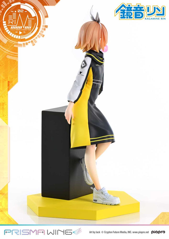 Vocaloid Piapro Characters Prisma Wing PVC Statue 1/7 Kagamine Rin (Art by lack) 21 cm Scalefiguren Yokina
