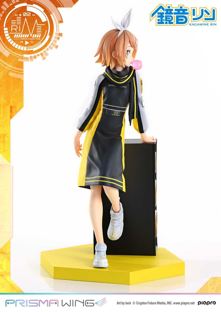 Vocaloid Piapro Characters Prisma Wing PVC Statue 1/7 Kagamine Rin (Art by lack) 21 cm Scalefiguren Yokina