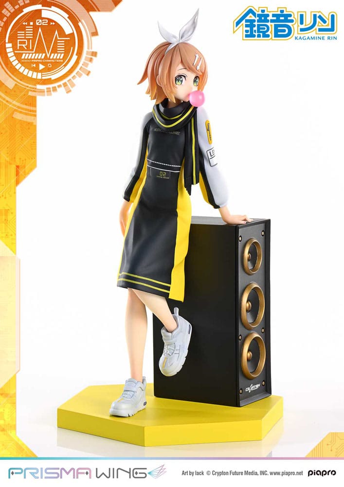 Vocaloid Piapro Characters Prisma Wing PVC Statue 1/7 Kagamine Rin (Art by lack) 21 cm Scalefiguren Yokina