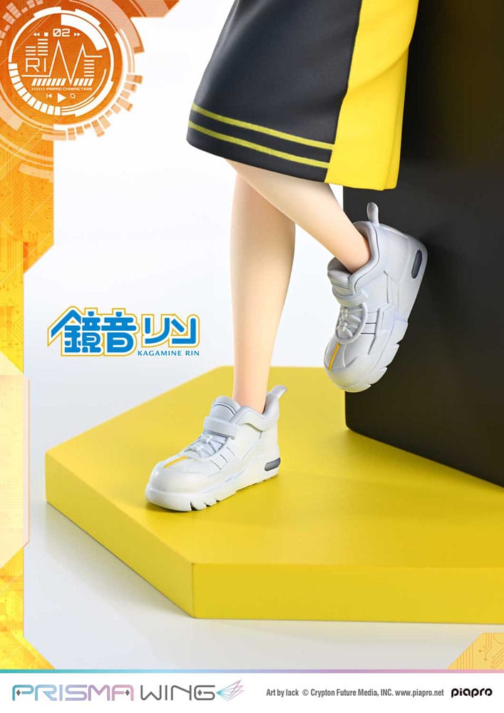 Vocaloid Piapro Characters Prisma Wing PVC Statue 1/7 Kagamine Rin (Art by lack) 21 cm Scalefiguren Yokina