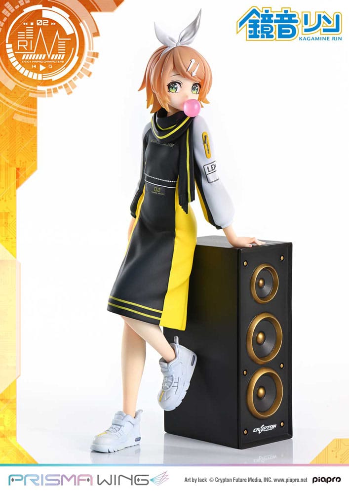 Vocaloid Piapro Characters Prisma Wing PVC Statue 1/7 Kagamine Rin (Art by lack) 21 cm Scalefiguren Yokina