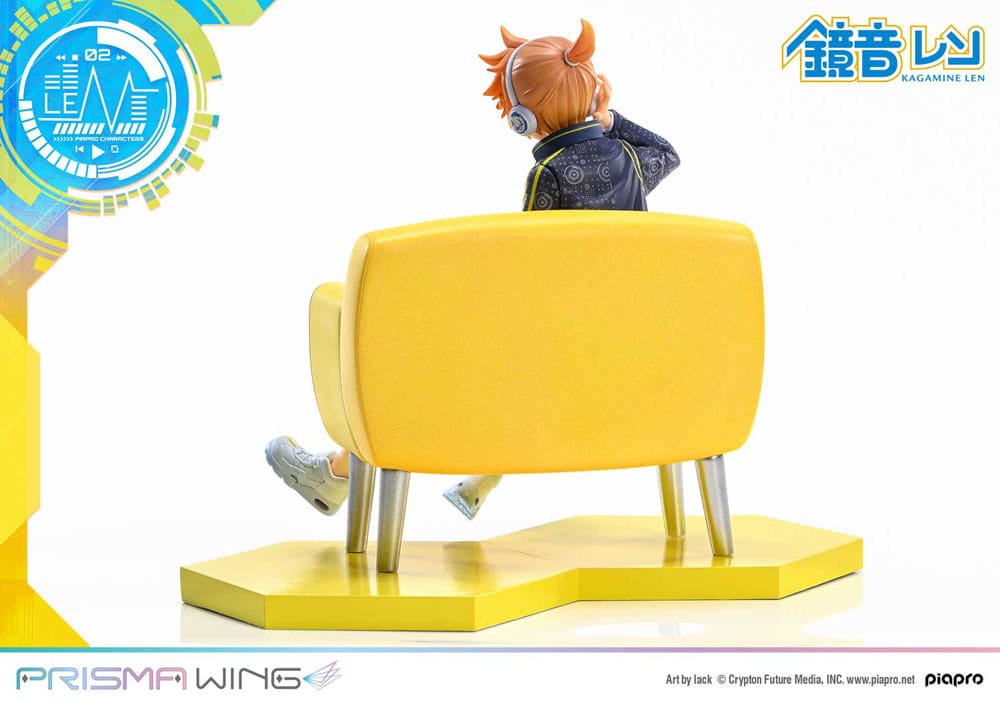 Vocaloid Piapro Characters Prisma Wing PVC Statue 1/7 Kagamine Len (Art by lack) 18 cm Scalefiguren Yokina