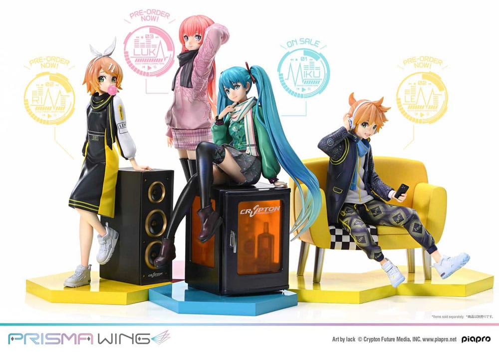 Vocaloid Piapro Characters Prisma Wing PVC Statue 1/7 Kagamine Len (Art by lack) 18 cm Scalefiguren Yokina
