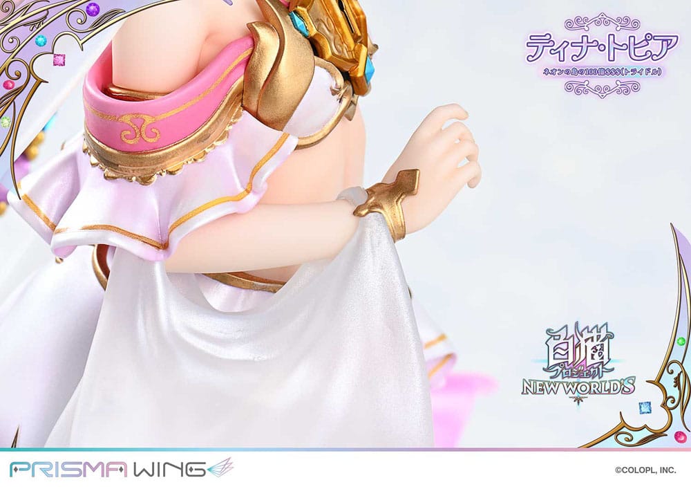 White Cat Project Prisma Wing PVC Statue 1/7 Tina Topia (The 10 Billion Tridollars of Neon Island) 22 cm Scalefiguren Yokina