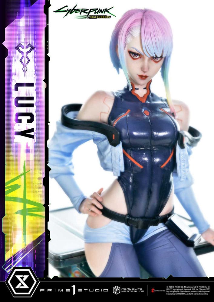 Cyberpunk: Edgerunners Real Elite Masterline Series Statue 1/4 Lucy 50 cm Scalefiguren Yokina