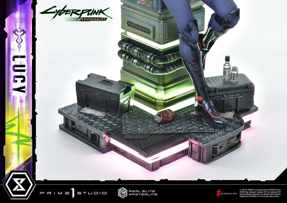 Cyberpunk: Edgerunners Real Elite Masterline Series Statue 1/4 Lucy 50 cm Scalefiguren Yokina