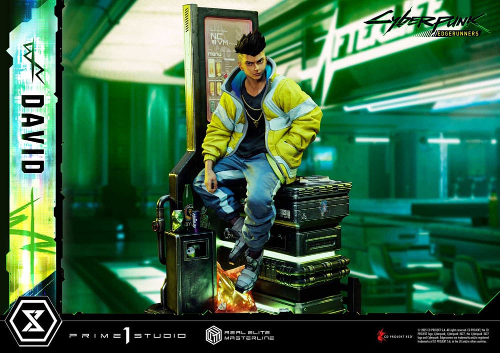 Cyberpunk: Edgerunners Real Elite Masterline Series Statue 1/4 David 58 cm Scalefiguren Yokina