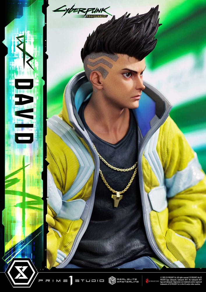 Cyberpunk: Edgerunners Real Elite Masterline Series Statue 1/4 David 58 cm Scalefiguren Yokina