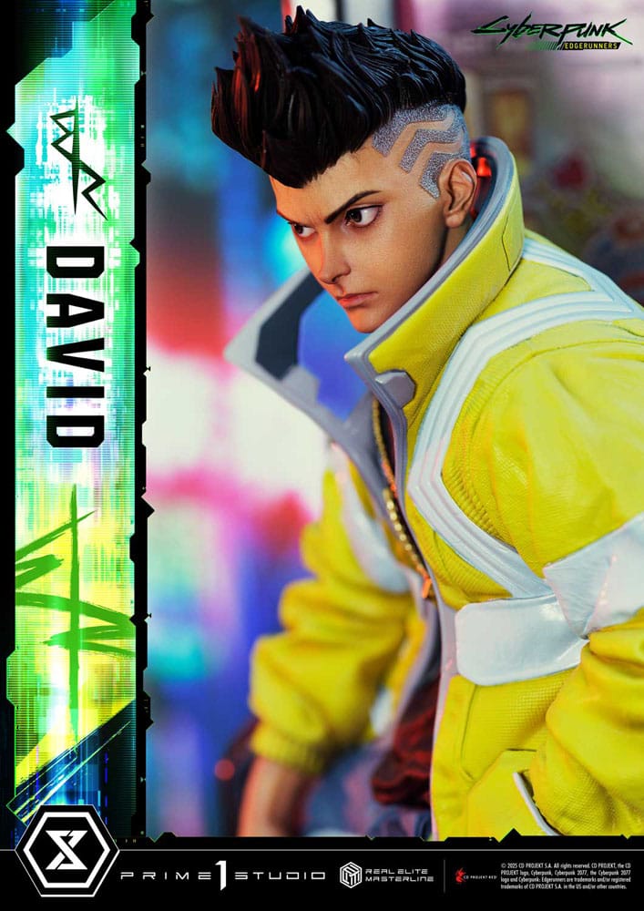 Cyberpunk: Edgerunners Real Elite Masterline Series Statue 1/4 David 58 cm Scalefiguren Yokina